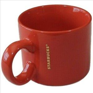 STARBUCKS 2017 Red 12-ounce Stackable Coffee Mug